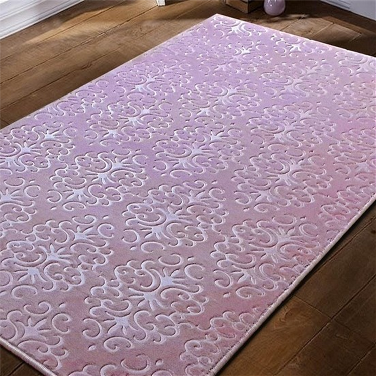 ROSELAND PUDRA PEMBE KESME HALI YOLLUK AKRİLİK DOKUMA