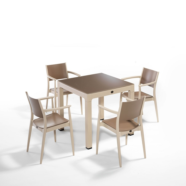 PONTE 4'LÜ SET CAPPUCİNO - ÇÖL KAHVE
